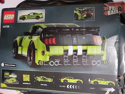 New Lego Ford Mustang Shelby GT500 42138 Open Box With Manual