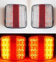 # LED Heck Lichter Blinker Bremsleuchte AnhäNger Wohnwagen Van Lkw 12/24