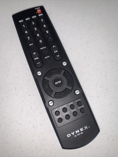 Dynex OEM Rc 401 0a LCD TV Remote Control A1 For Sale Online EBay
