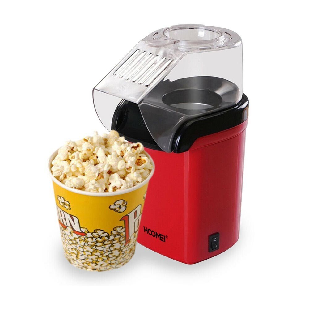 Macchina Popcorn Aria Calda 1200W Elettrica - Cottura Senza Olio