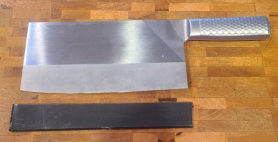Brieto-M11PRO Stainless Chinese Cooking Knife (# 6) 220mm x 110mm Japan FREE S&H