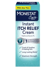 Monistat Instant Itch Relief Cream, Maximum Strength Feminine Care, 1 oz