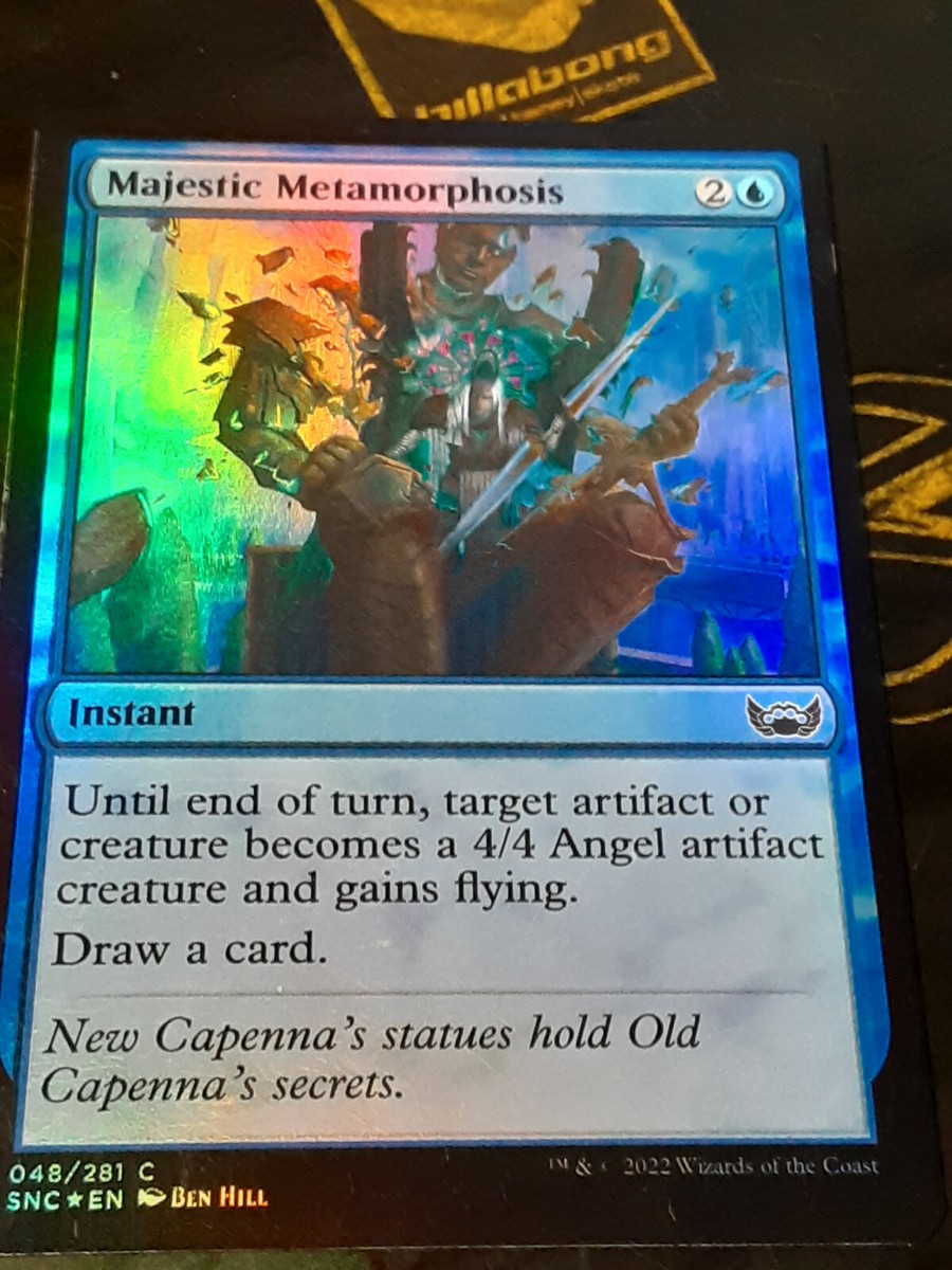 Majestic Metamorphosis FOIL , Streets of New Capenna , NM ,MTG