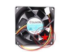 1 PCS  SUNON Fan KDE1208PTB1-6A  DC 12V 2.6W 8025 8CM 3 WIRE