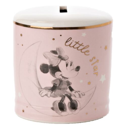 Disney Baby Ceramic Money Box Bank - Minnie Mouse - Afbeelding 1 van 4