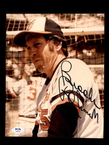 Brooks Robinson PSA DNA Coa Signed 8x10 Orioles Photo Autograph - Picture 1 of 3
