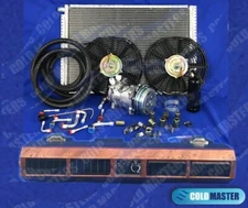 Universal Underdash A/C Kit 223-W 12V Evaporator w/ Elec Harness- 2A-V Belt