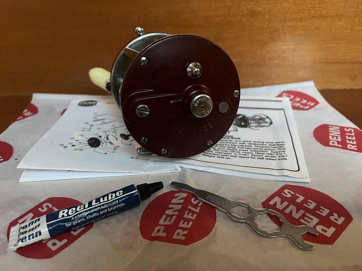 New Penn Vintage Level Wind Peer Reel 209 with Spare Pawl USA | eBay