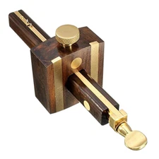 Woodwork Brass Mortice Scribe Marking Gauge Measuring Tool Professional