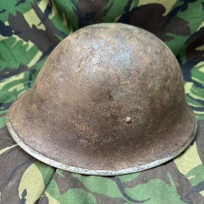 Original WW2 British / Canadian Army Mk3 Turtle Helmet | eBay