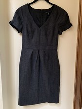 Banana Republic Gray Wool Dress Size 0 New Without Tags