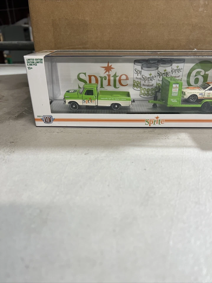 M2 Machines Hauler Sprite 1967 Ford F-100 Custom Cab Truck & 1965 Shelby GT - Image 2 of 4