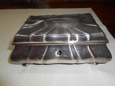 WMF Schmuck-Schatulle versilbert Vintage Deckeldose ca. 70/80 Jahre