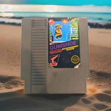 Gumshoe Nintendo NES Game Cartridge Only Light Gun Compatible