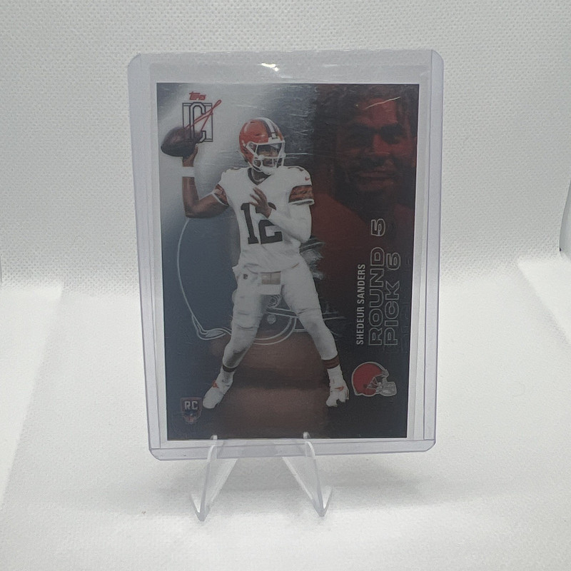 Topps 2025 Signature Shedeur Sanders Cleveland Browns Rookie Chrome #228