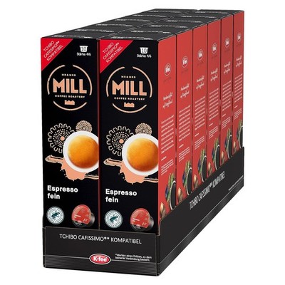 Mr & Mrs Mill Espresso fein, kompatibel mit K-fee & Tchibo Cafissimo*,