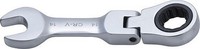 BGS Ratschenring-MaulschlüSsel - Kurz - Abwinkelbar - SW 14 Mm