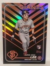 2024 Topps Update Series - Rookie Debut Jung-Hoo Lee #US343 Holiday (RC)