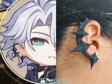 Honkai: Star Rail Phainon Anime Cosplay Costume Earrings Take Photo Props