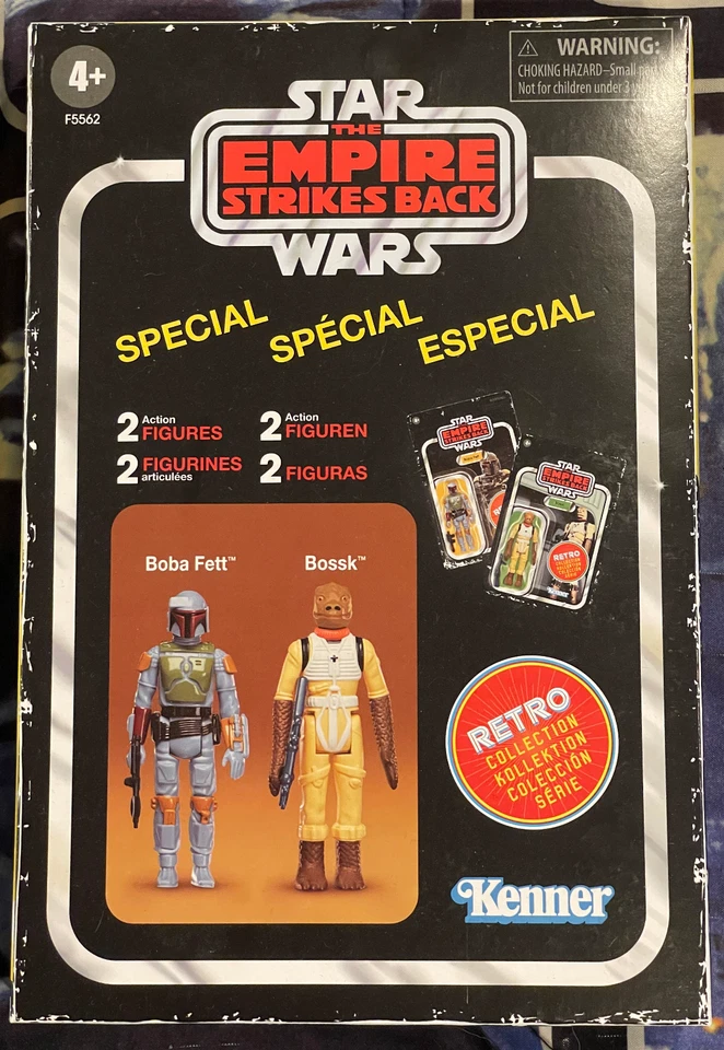 Colección retro Star Wars 2022 Empire Strikes Back Bounty Hunters 3 juegos en caja Foto 3 de 4