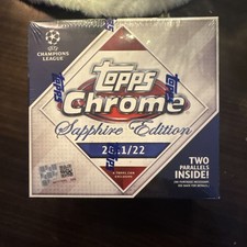 2022-23 Topps Chrome Sapphire Edition UEFA Club Competitions Soccer Cards Checklist and Odds 20