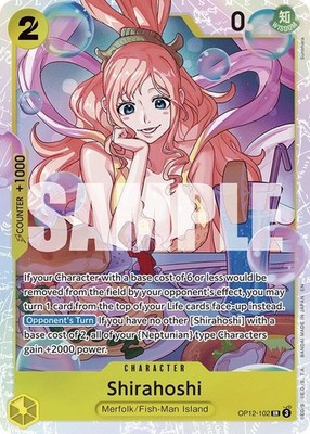 One Piece TCG OP12-102 Shirahoshi SR | eBay UK