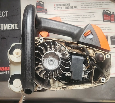 #ad #ad Stihl chainsaw MS192TC Crankcase with extras USED OEM $199.95