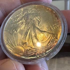 1988 American Silver Eagle Coin BU Monster Toned 1 Oz $1 Dollar UNC Capsuled