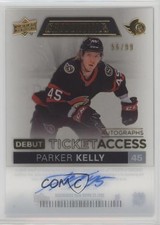 2021 Credentials Debut Ticket Access Autos Acetate 56/99 Parker Kelly Auto kn8