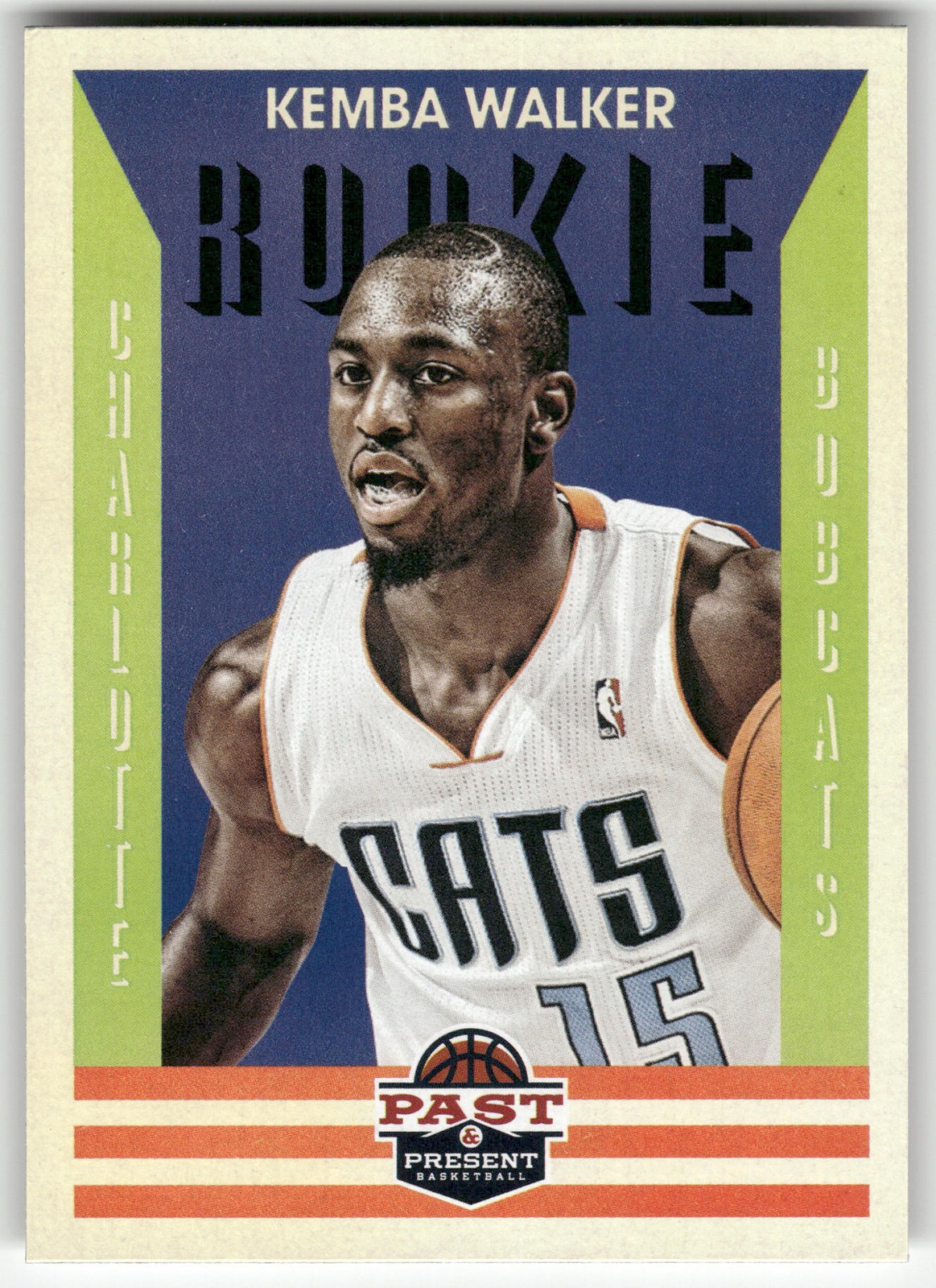 2012-13 Panini Past & Present Kemba Walker Rookie #190 Charlotte Bobcats RC