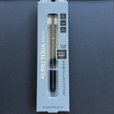 Uni Kuru Toga Metal 0.5mm   Nocturne Black - (kein Zoll, da aus DE)