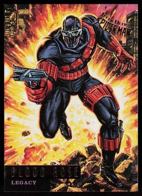 1995 Fleer Ultra Spider-Man Blood Rose #78 NON_SPORT CARD