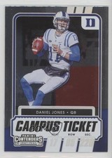 2021 Panini Contenders Draft Picks Campus Ticket Daniel Jones #20 0e01