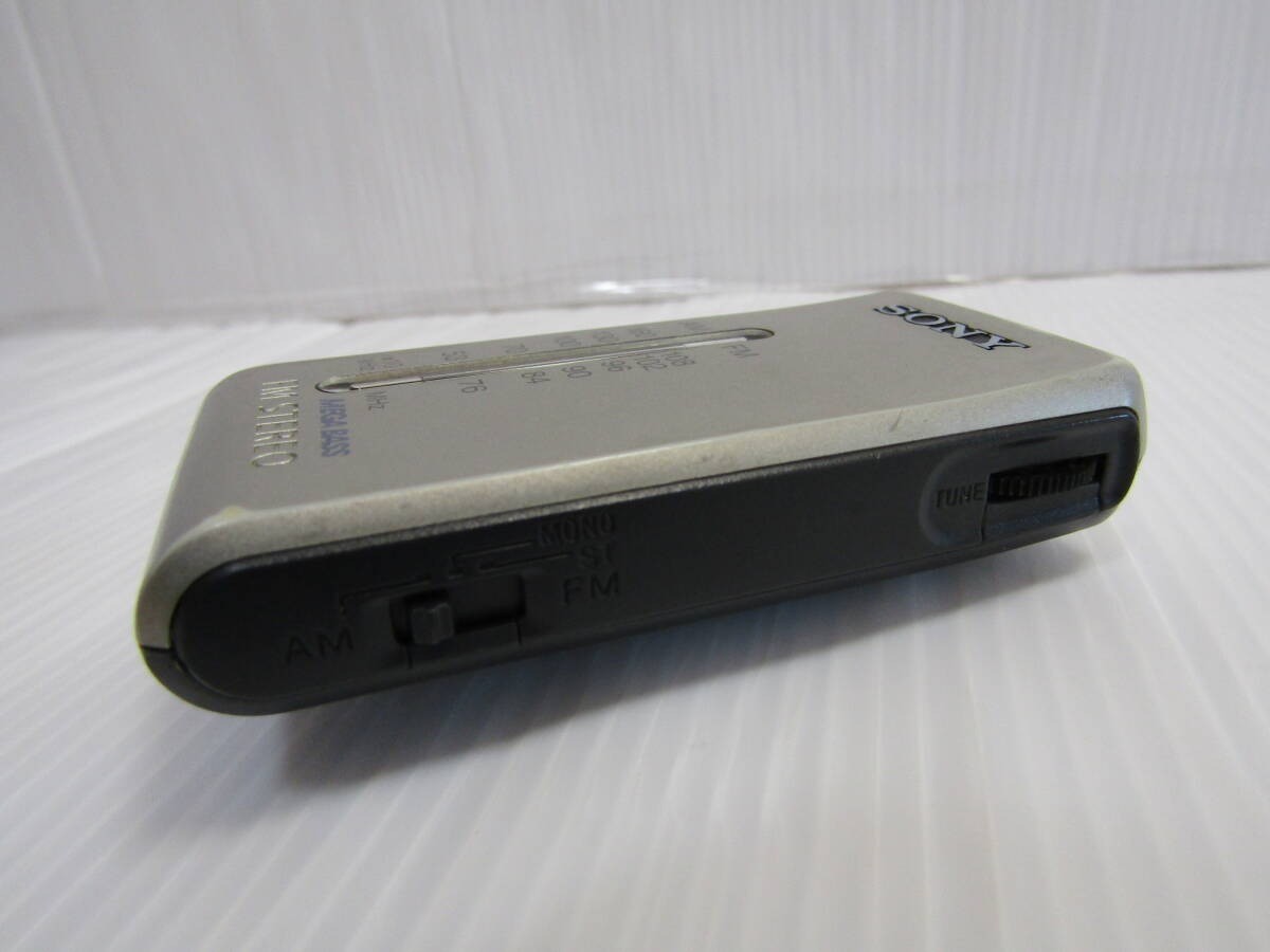 SONY SRF-S86 FM/AMラジオ Sony Srf-S86 Am/Fm Pocket Radio Working Product Vinatge JPN