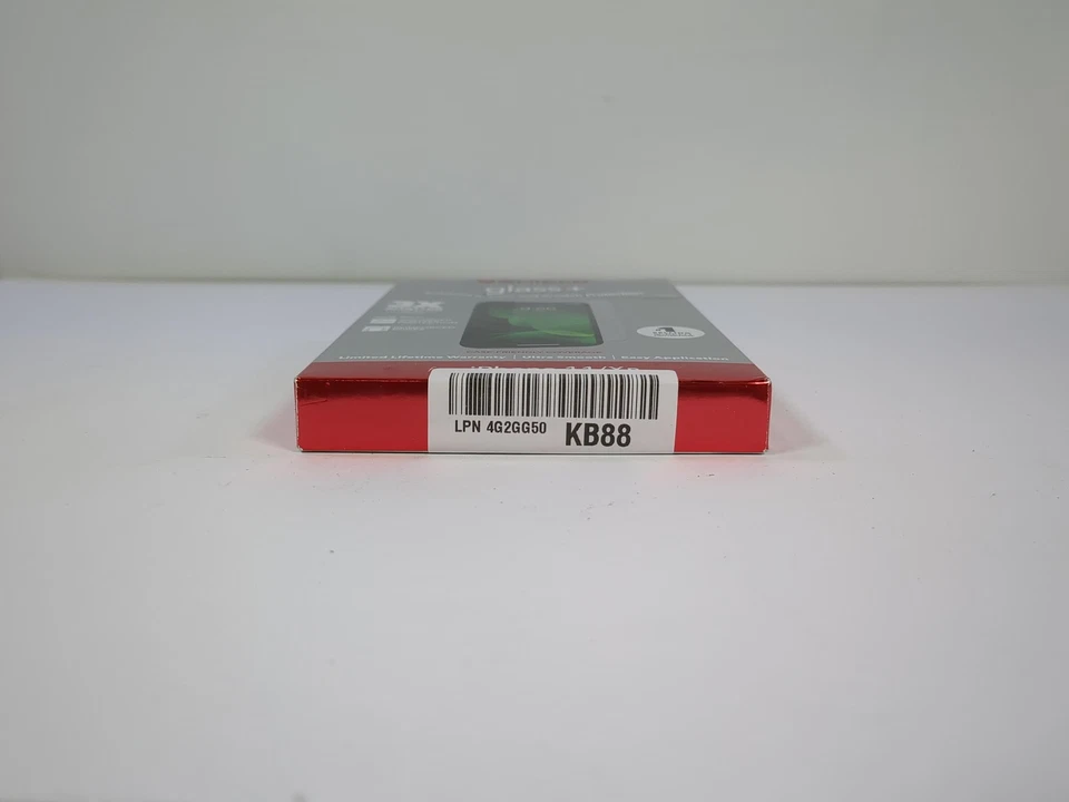 Cristal Zagg Invisibleshield + Protector de pantalla para iPhone 11/Xr - Alta definición Foto 2 de 4