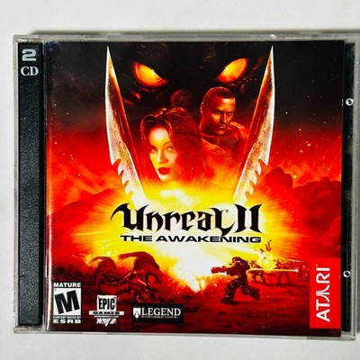 Unreal II The Awakening PC Game -CD-ROM - 2 Discs