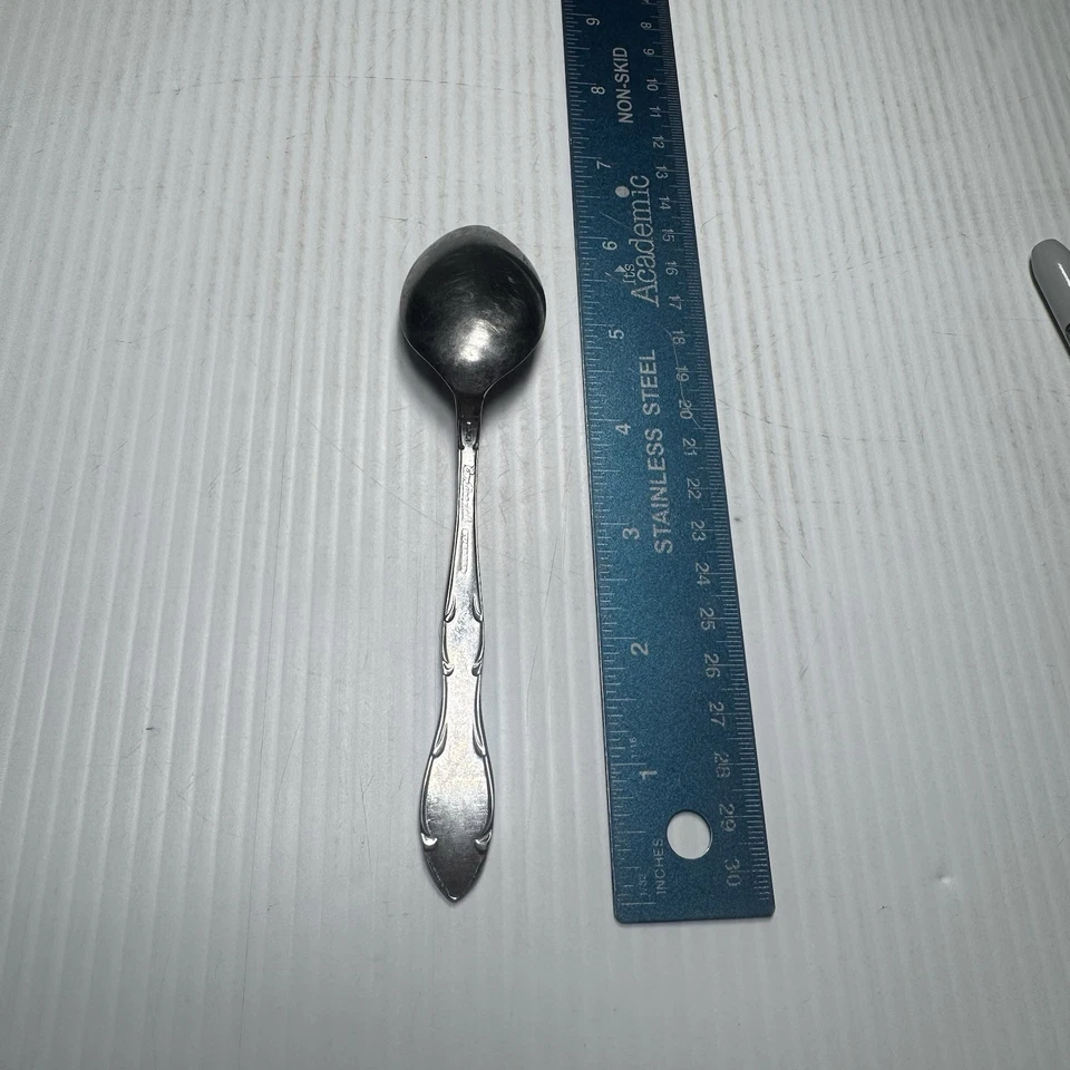Cucharadita de acero inoxidable Continental CSS13 6" de largo cubiertos Foto 2 de 3