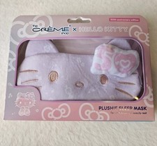 The Cr me Shop Sanrio Hello Kitty 50th Plushie Sleep Mask Anniversary Edition