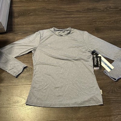 O'Neill Men's S Hybrid Surf Cool Grey Hyperdry T-Shirt NWTS Long Sleeve READ
