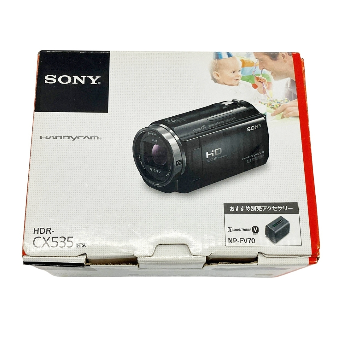 HDR-CX535 SONY HANDYCAM HDR-CX535 【美品】SONY P 32GB Memory Internal Camera Video Pink HandyCam ビデオカメラ