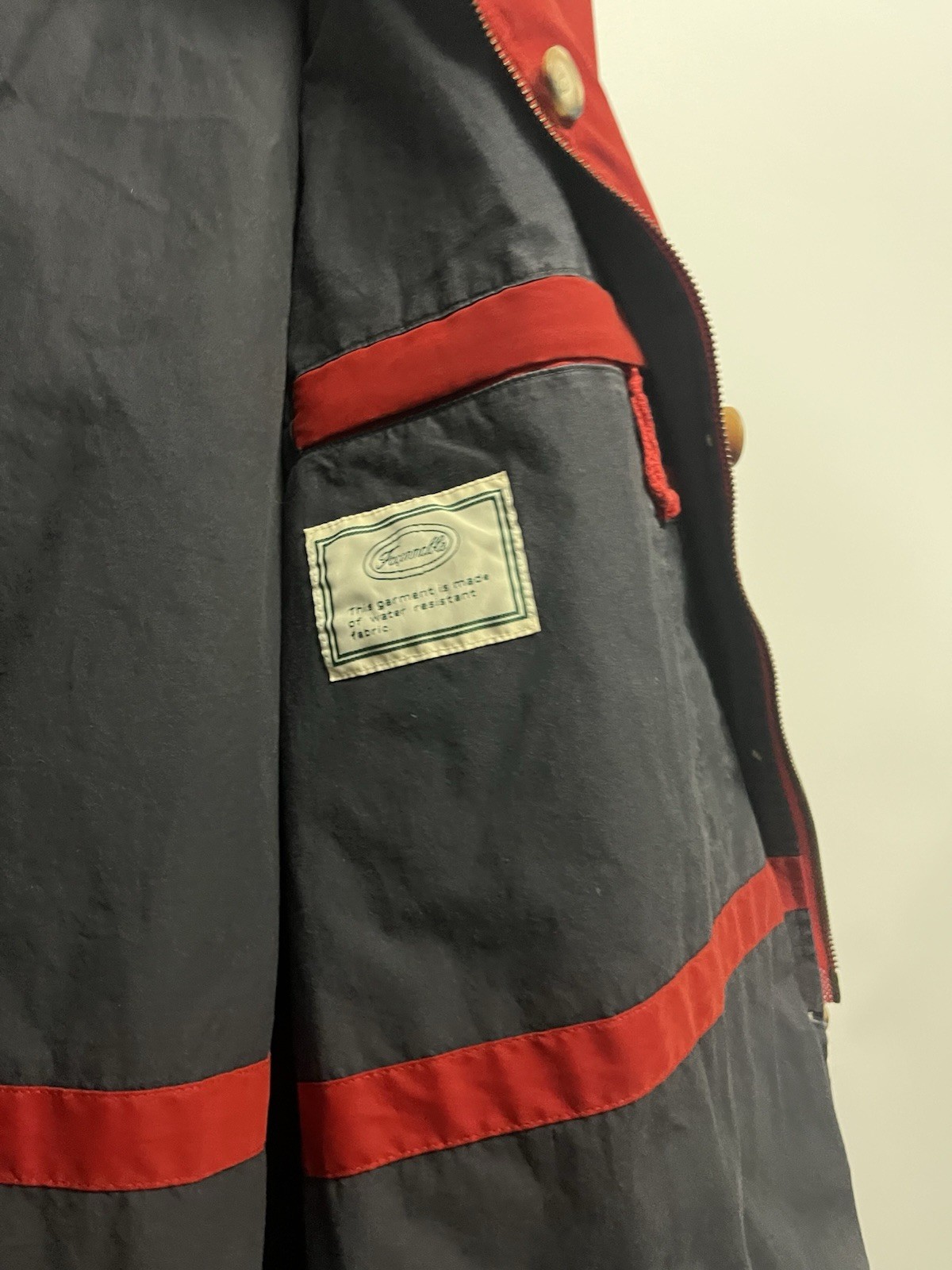 Faconnable Jacket Men Medium Polyester-Nylon Red … - image 23