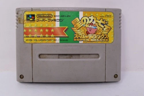 Kirby Super Deluxe Star Kirby's Fun Pak SNES SFC Nintendo Super Famicom Japan