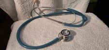 Pro Double Dual Head TEAL Stethoscope Doctor Nurse Medical Healthcare