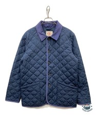 BROOKS BROTHERS Red Fleece quilted jacket Size: M Navy Men