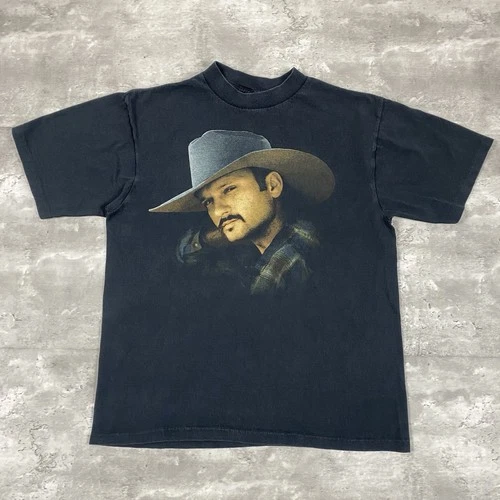 vintage 1995 Tim McGraw t shirt L 90s country music single s 1990s vintage concert t-shirt, vintage, single stitch, B+ condition
