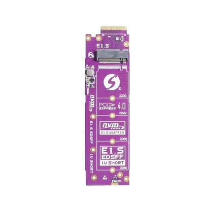 JEYI M.2 NVME to EDSFF E1.S Adapter Card PCIE4.0/3.0X4 SSD Expansion Card New