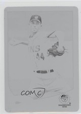 2013 Topps Pro Debut Printing Plate Black 1/1 AJ Cole #16 1c1