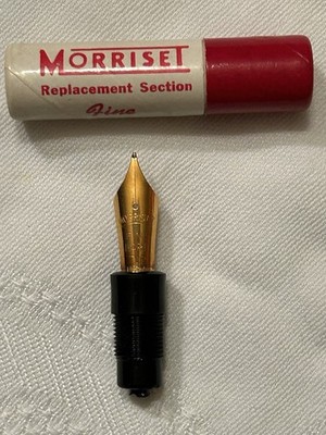 MORRISET Replacement Section: Fine Hard Tip for Fountain Pen