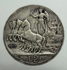 RARA 2 LIRE Quadriga Veloce   1911 PERIZIA BB