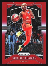 2020 Panini Prizm WNBA #24 Courtney Williams Red #/275